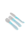 Learn Cutlery Stainless Steel 12m+ Blár
