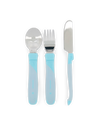 Learn Cutlery Stainless Steel 12m+ Blár