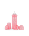 Anti-Colic Baby Bottle 330ml Bleikur